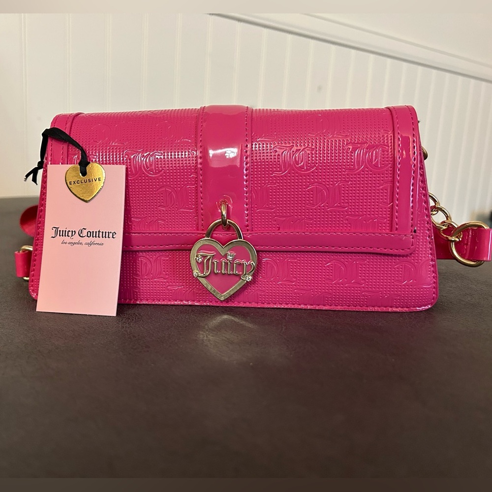 Juicy Couture Exclusive Pink Flash Shoulder Bag